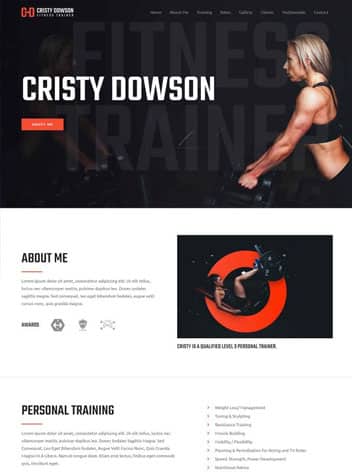 Website fitness-coach_2